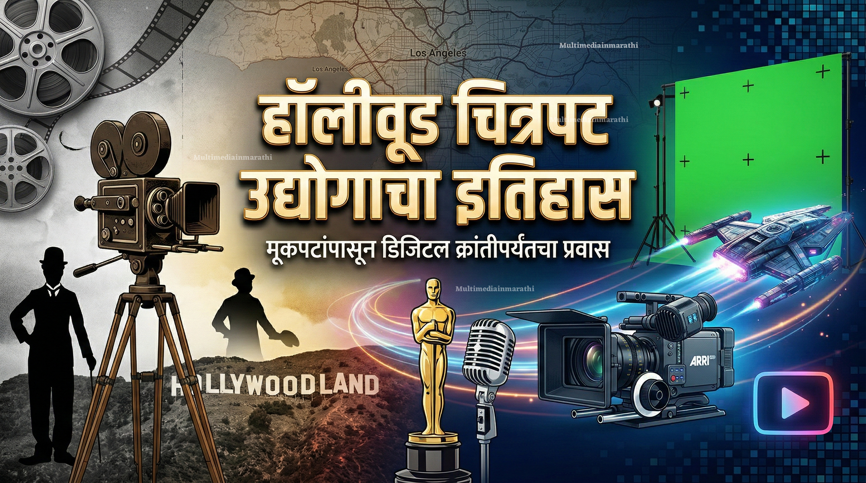 हॉलीवूड चित्रपट उद्योगाचा इतिहास
