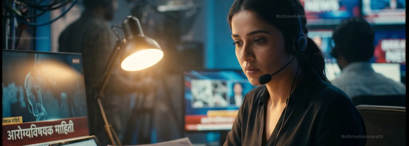 माध्यमक्षेत्र हे अत्यंत वेगवान, दबावपूर्ण आणि जबाबदारीचे क्षेत्र आहे. येथे काम करणाऱ्यांना आरोग्यविषयक ज्ञान असणे अनेक कारणांसाठी महत्त्वाचे आहे.-Multimediainmarathi.in